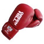 Боксерские перчатки SUPER c лого Фед. бокса Green Hill